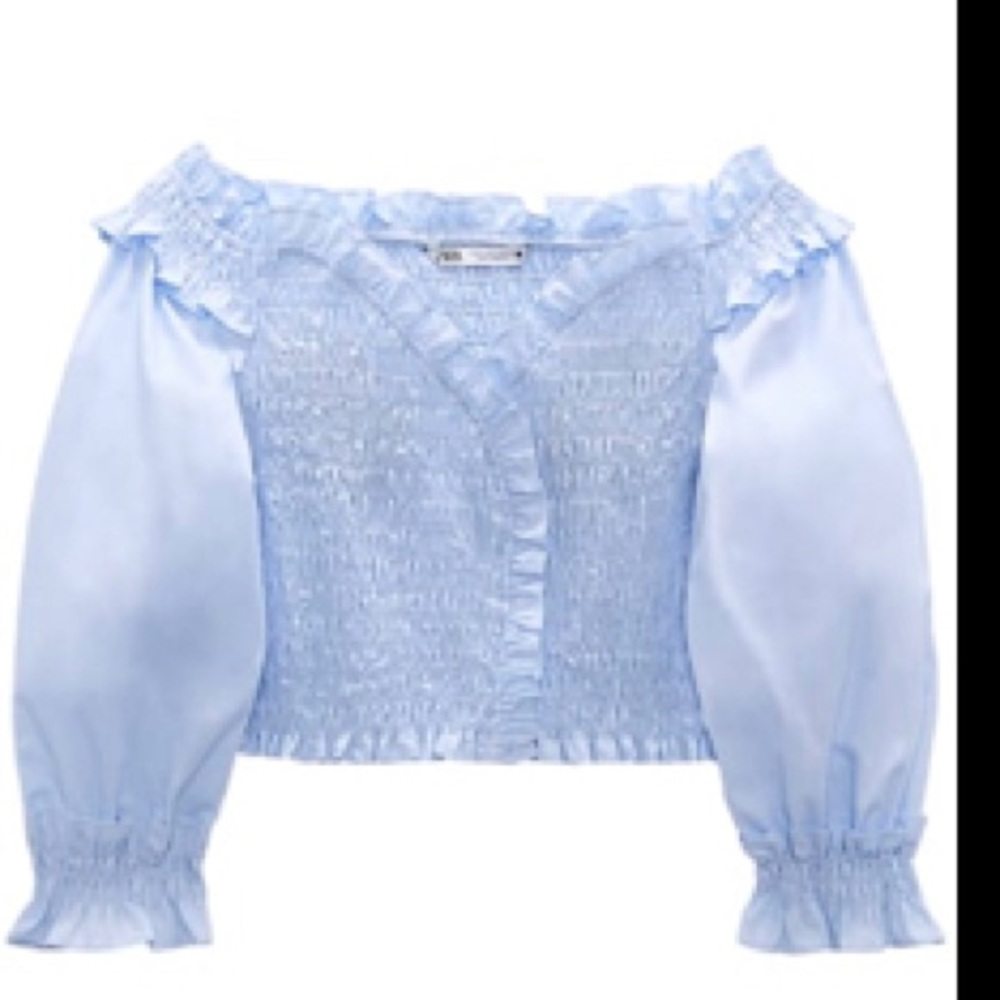 Blue Crop Trop Trim